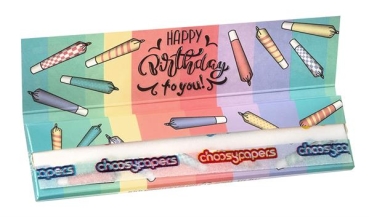 Choosypapers King Size Slim Zigarettenpapier Happy Birthday
